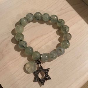 BRAND NEW Jewish Star beaded bracelet